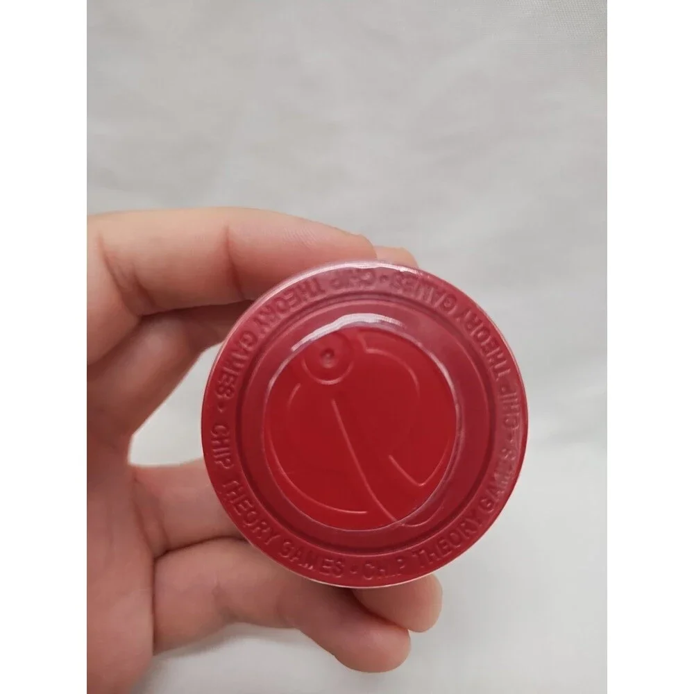 Pack Of (23) Chip Theory Games Red Health Chips